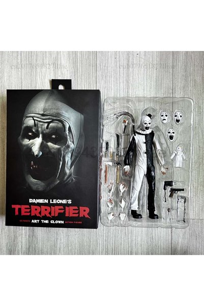 Choice Bandai with box Figure Art The Clown Figure Damien Leone's Terrifier F...
