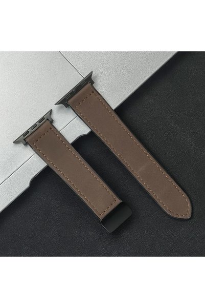 Choice 42 44 45 46 49mm HTa Leather+Silicone Strap For Watch 10 42 46mm Ultra...