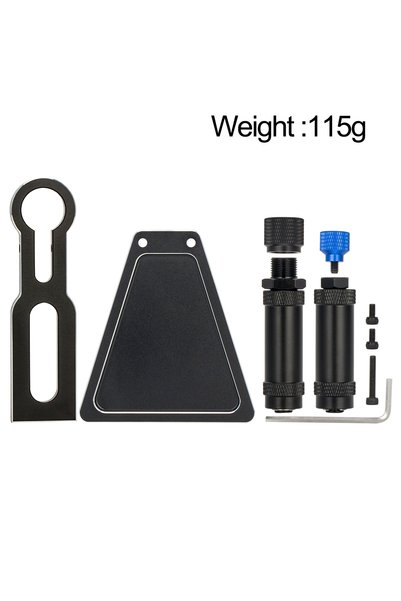 Choice Black CNC Aluminum Hex Wheel Tire Balancer Tool 12MM 17MM Hub Dynamic ...