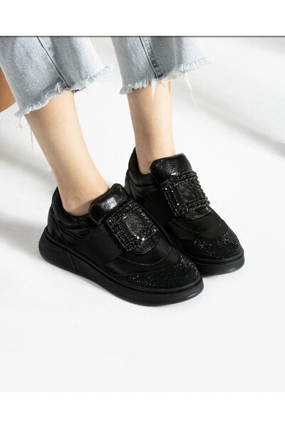 Alphus Vollex Stoned Thick Sole Stylish Women's Sneakers