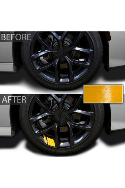 Choice style 5-6pcs 6/4PCS Reflective Car Wheel Decal Sticker Pressure Adhesi...