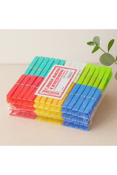 SS HOME CONCEPT Colorful Plastic Pegs (144 Pieces)