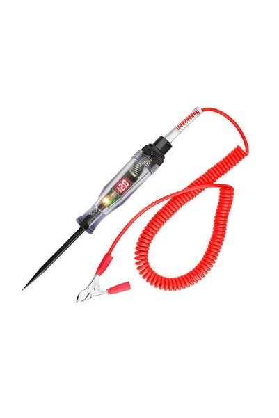 Choice Spring wire Car Truck Voltage Circuit Tester Auto 6V 24V Tools Car Dia...