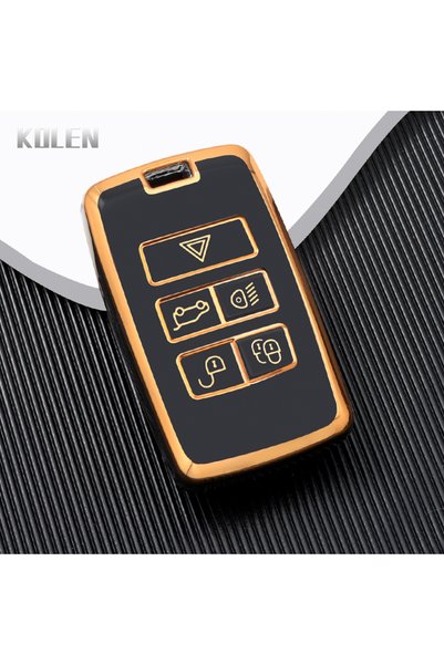 Choice1 Black TPU Car Remote Key Case Cover Shell For Land Rover Range Rover ...