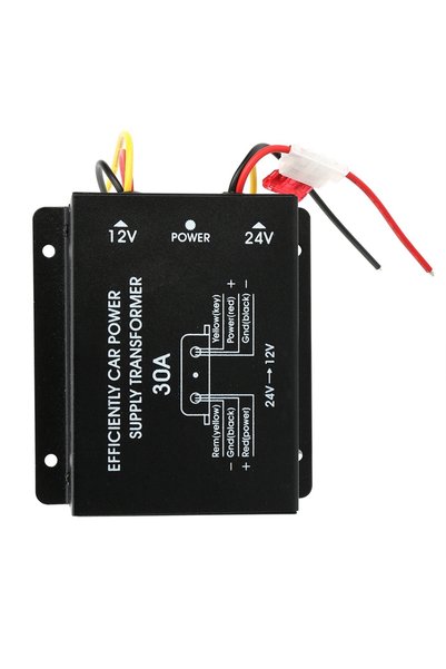 Choice 30A Car Power Supply Converter Step Down Inverter 24V To 12V