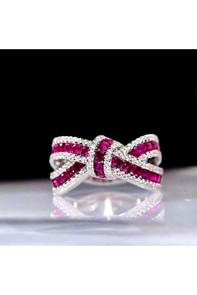 Choice 7 Q443 Huitan Gorgeous Finger Ring for Women Fashion Female Fashion Br...