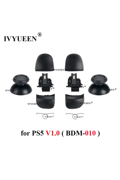 Choice أزرار 010 IVYUEEN لجهاز تحكم بلاي ستيشن 5 PS5 L1 R1 L2 R2 أزرار تشغيل ...