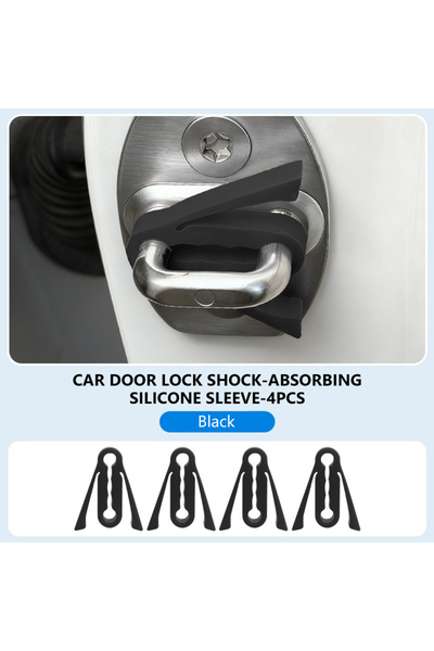 Choice3 Upgraded Black 4pcs SEAMETAL Car Door Shock Absorber Universal Car Do...