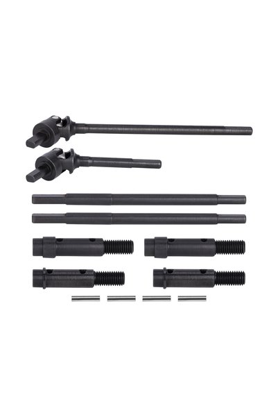 Choice3 Shafts and Stub Axle Steel CVD Universal Axle Set Rear Straight Shaft...