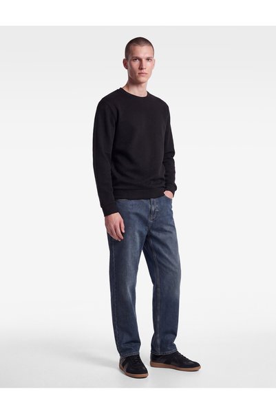 Koton Oversize Cotton 5-Pocket Baggy Jean Trousers