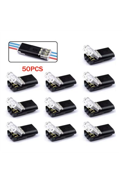 Choice1 50 PCS 10/30/50pcs wire connect terminal connector, 3-pin Bidirection...
