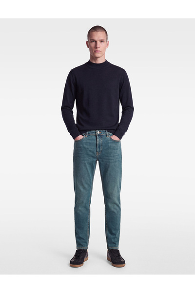 Koton Regular Fit Pocketed Cotton Tapered Jean Trousers - Joe Jean