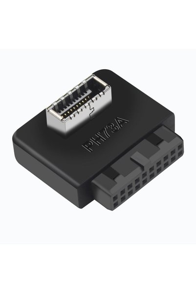 Choice محول PH73A USB 3.0 داخلي إلى USB Type C أمامي من النوع E، محول من 20/1...