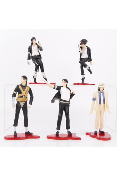 BANDAI no box 5pcs Jackson 5pcs/set Michael Jackson Superstar Spacewalk Carto...