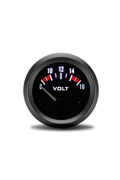 Choice voltmeter 2" 52MM Voltmeter Auto Car Gauge Volt Meter 8~16V White LED ...