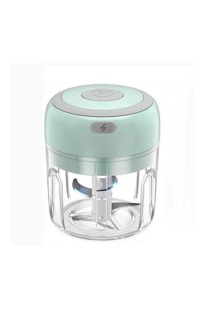 Choice green food chopper 250ML Electric Kitchen Food Chopper Mini USB Food C...