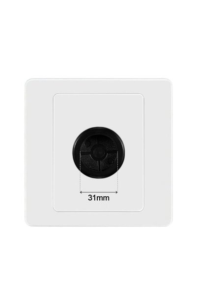 Choice3 31mm 1Pcs 86Type Wall Blank Panel With Outlet Hole Decorative Cover C...