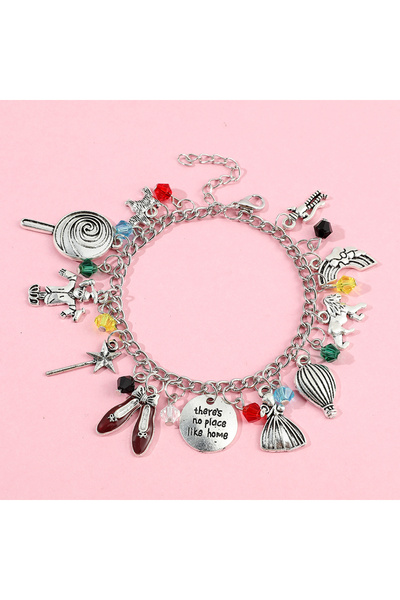 BANDAI Charms Bracelet The Wizard of OZ Bracelets for Women Bracelet in Chain...
