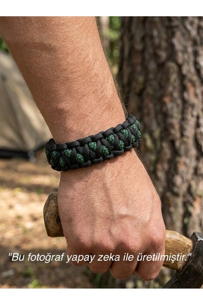Kampruhu Balık Sırtı Bileklik Survival Bileklik, Outdoor Kampçı, Dağcı Bileklik