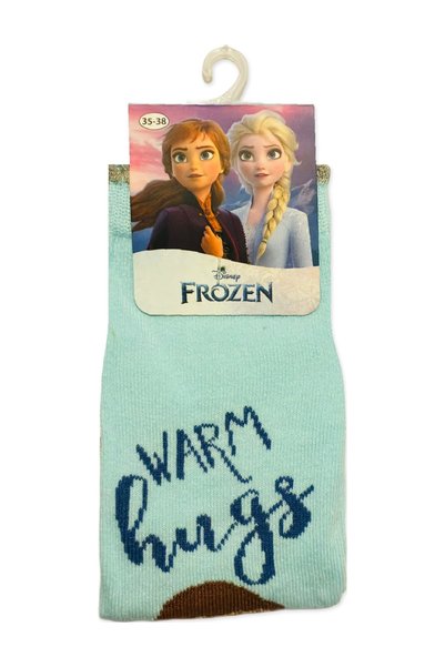 Frozen جوارب بناتي مرخصة للاستخدام اليومي، جوارب قطنية للبنات، جوارب يومية، ج...