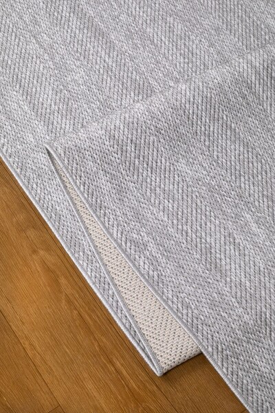 Valery Home Loom Yeni Nesil Gri Sisal Yumuşak Dokuma Mutfak Koridor Kilim Kay...