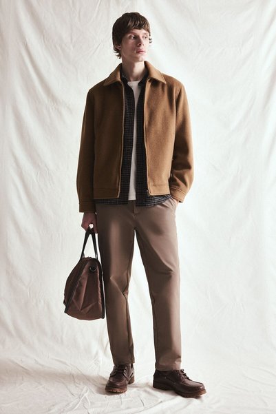 DeFacto Tailored Fit Regular Fit Regular Straight Leg Trousers F1673Ax26Wn