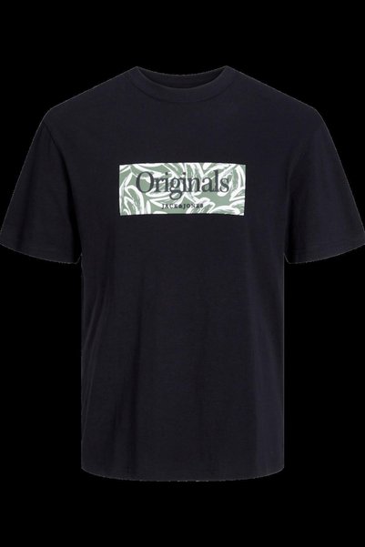 Jack & Jones 12250436 Jorlafayette Branding Tee Ss Crew Nec Ln Ss Ανδρικό μπλ...