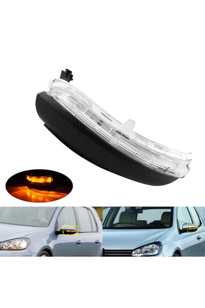 Choice YELLOW Left Side Wing Door Mirror Indicator LED Signal Light N/S For V...
