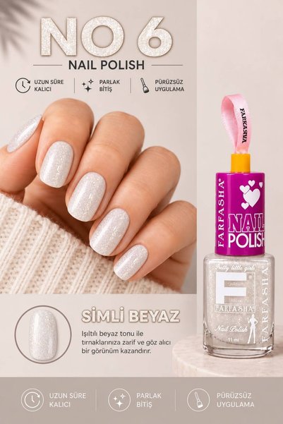 Farfasha OJE SİMLİ BEYAZ 11 ML