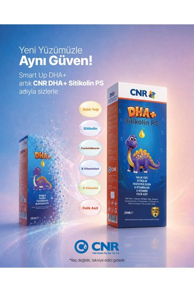 SMART UP Sitikolin Dha Omega 3 Ve Fosfatidilserin Iceren Balık Yağı B12 ( 200...