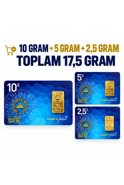 Ahlatcı 24 Ayar-17.5 Gram Külçe Altın
