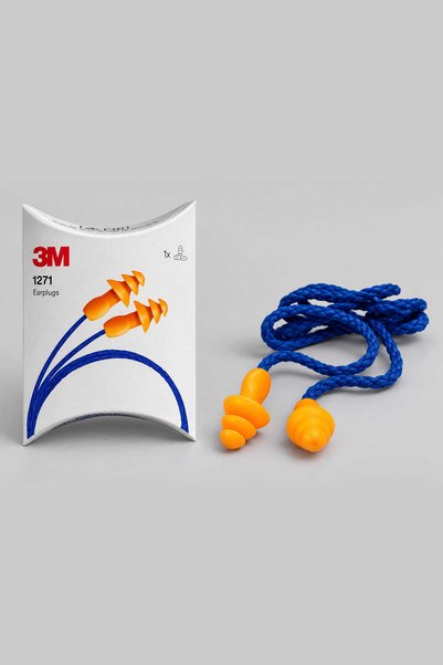 3M 1271 Yıkanabilir İpli Kulak Tıkacı 25 DB