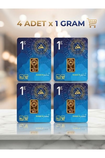 Ahlatcı 24 Ayar - 4 gram Külçe Altın