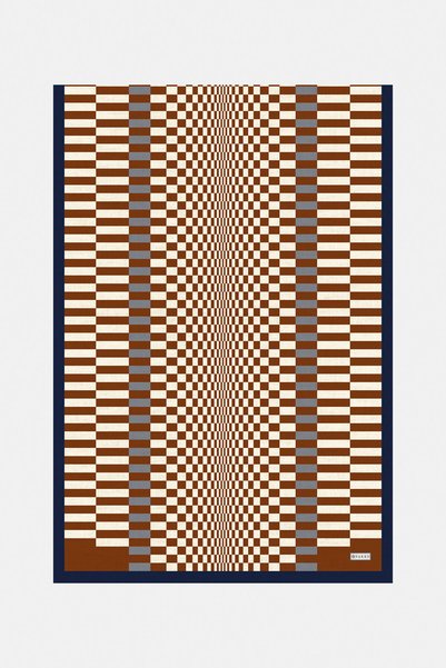Vakko GEOMETRİK DESENLİ TWILL İPEK ŞAL