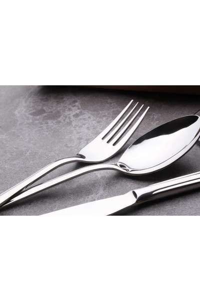Mask Lug Ga Nida Tablespoon Set of 6 - High Quality 18/10 Stainless Steel