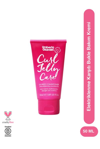 Umberto Giannini Curl Jelly Care DeFrizz Conditioner Kabarma Karşıtı Saç Krem...