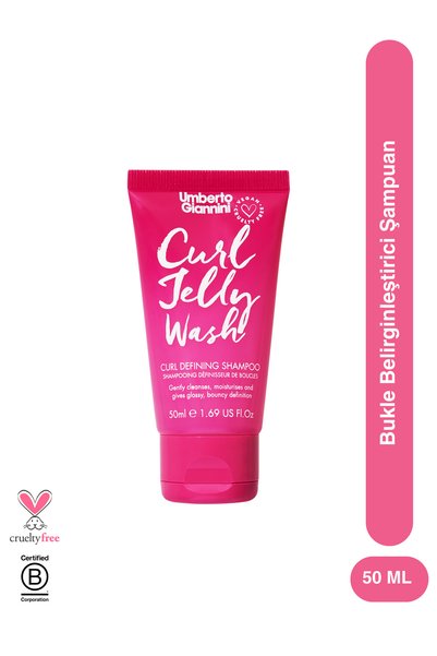 Umberto Giannini Curl Jelly Wash B5 Vitaminli Bukle Belirginleştirici Vegan M...