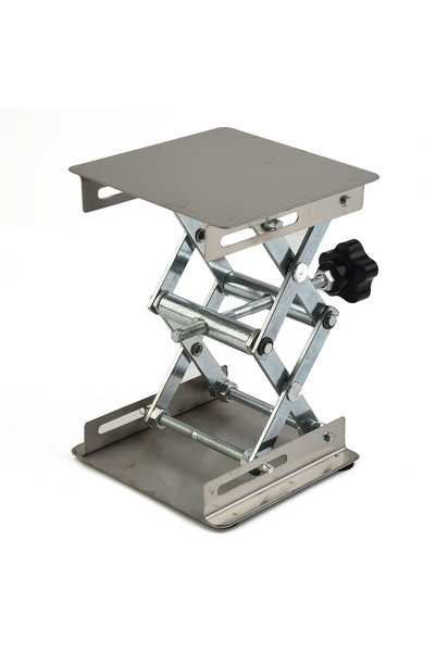 Choice Stainless Steel Lifting Table Woodworking Machinery Router Lifter Adju...
