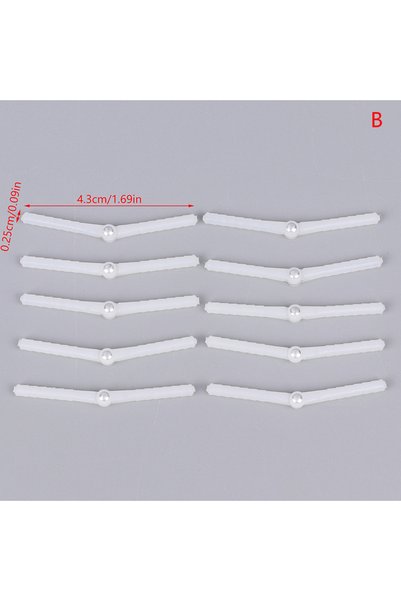 Choice B 10 PCS Diameter 2.5mm 4.5mm Plastic Pin Hinge For RC Airplane Model ...