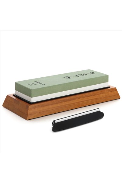 Choice 180x60x30mm Whetstone HEZHEN Kitchen Knife Sharpener Grinding Stone Di...