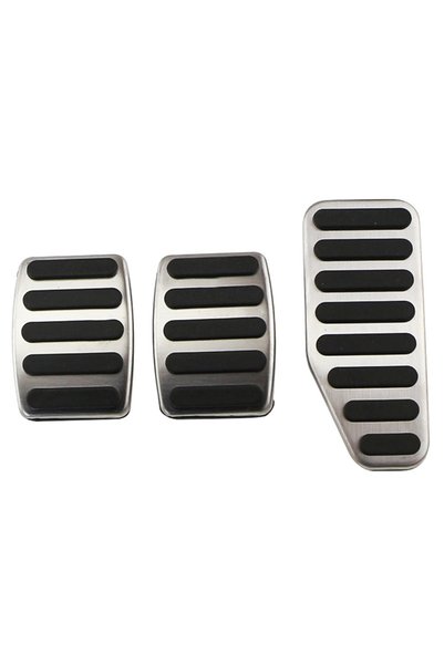 Choice 3Pcs MT Stainless Steel Car Pedals Gas Brake Pedal Covers for Suzuki S...