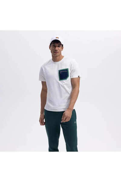 Ellesse Men's Off-White Cotton T-Shirt – Em362-Of