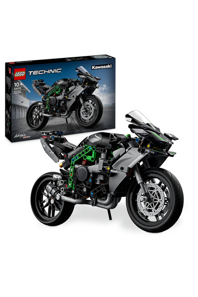 LEGO Motocicletă Technic Kawasaki Ninja H2R 42170 - Set de construcție pentru...