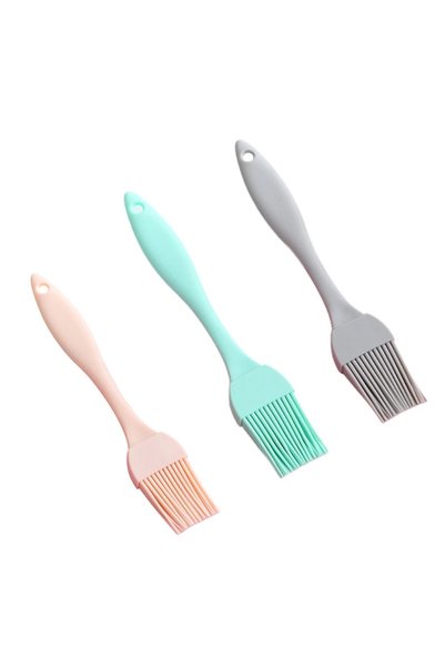 Choice DUTRIEUX 3 colors Food Grade Silicone Oil Brush BBQ Barbecue Brush Kit...