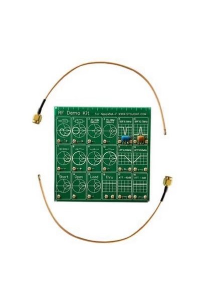 Choice green RF Demo Kit for NanoVNA VNA Frequency Test Board Vector Network ...