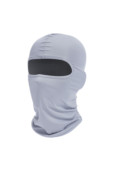 Choice Light Gray Breathable Balaclava Motorcycle Face Mask Moto Helmet Banda...