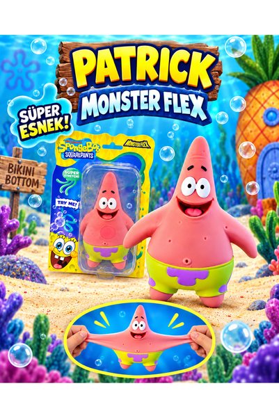 Monsterflex Strech Süper Esnek SüngerBob Figürleri