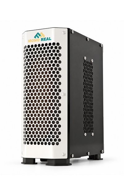 MONOREAL 3400 W Elektrikli Fanlı Isıtıcı, 3 Kademeli Güç Ayarlı, Termostatlı, Metal Gövdeli