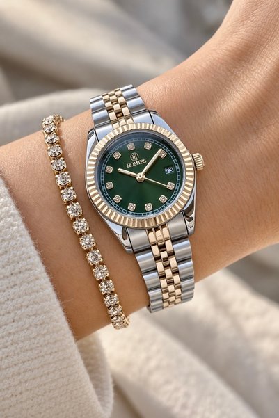 Homies Original Women's Watch - 3 Atm Water Resistant - Gold, Silver, and Gre...