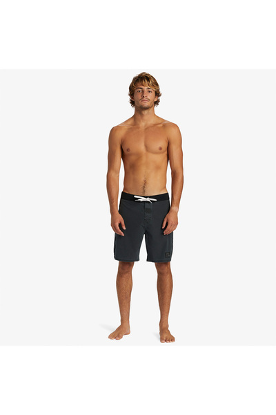 Quiksilver Original Arch Hempstrep 18 Erkek Gri Deniz Şortu